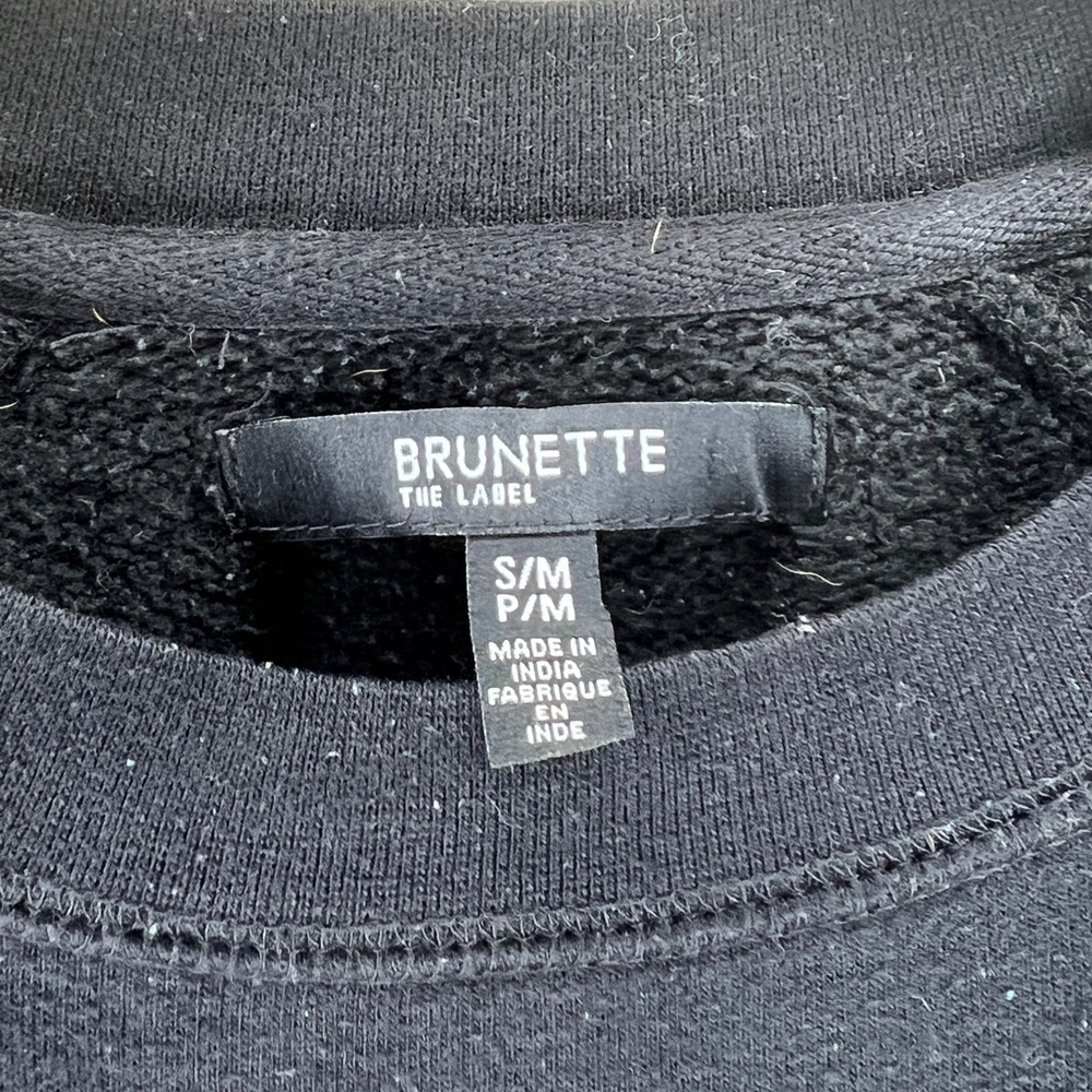Brunette The Label Crewneck (S/M) - Picture 3 of 3